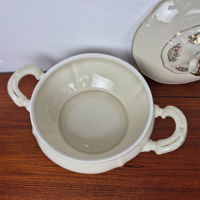 Porcelain Soup Tureen from Bareuther, Germany, 1960s For Sale - Image 11 of 12