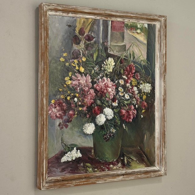 Framed Oil Painting on Canvas by Henri Dufaux (1879-1980) For Sale - Image 4 of 15