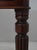 English Antique 2 Drawer Mahogany Leather Top Writing Desk For Sale - Image 9 of 17