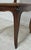 Wood Antique Quality French Country Carved Cane Vanity Armchair Petite For Sale - Image 7 of 11