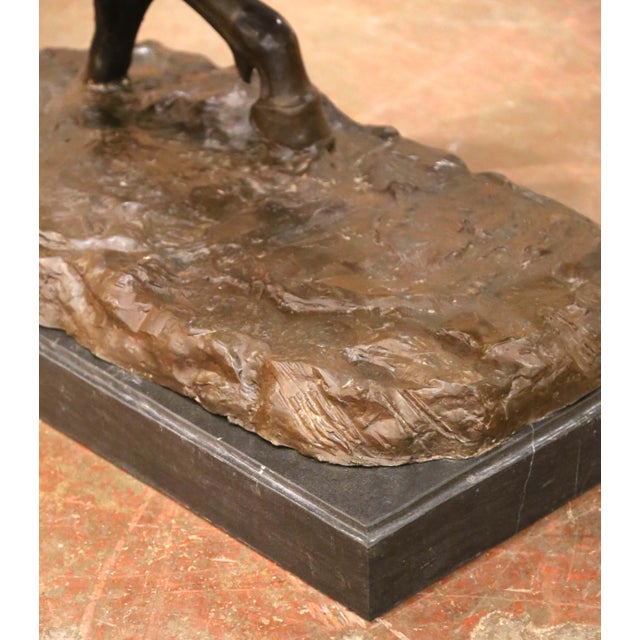 Important Early 20th Century French Bronze Sculpture of Napoleon on Horseback For Sale - Image 13 of 13