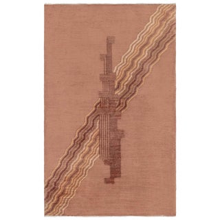 Doris Leslie Blau Vintage Chinese Art Deco Rug For Sale