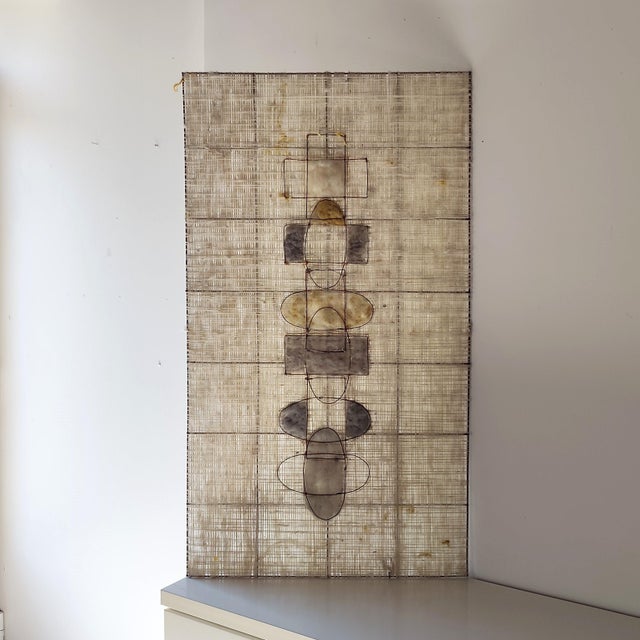 Organic Modern Tapestry in Hand-Spun and Crafted Wool from M. Dombrowsky, 2026 For Sale - Image 6 of 16