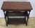 Mid-Century American Classical Three Tier Mahogany Magazine Rack Console Table For Sale - Image 4 of 7
