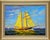 Regatta. Modern Original Hand Painting. For Sale