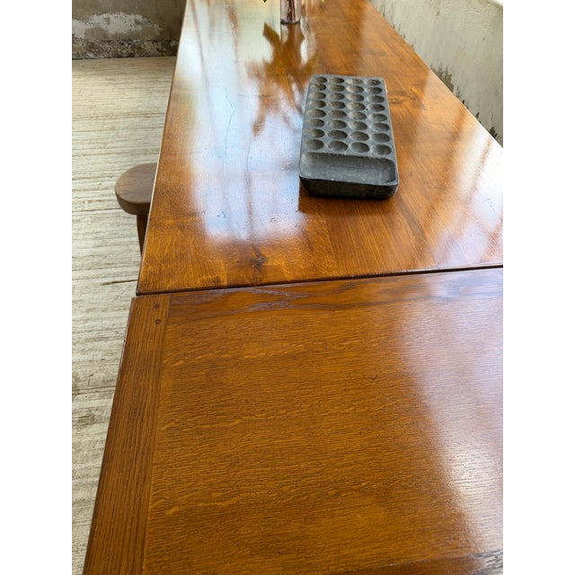 Drapers Walnut Dining Table, 1900 For Sale - Image 12 of 18