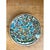 Vintage Hand-Painted Floral Ceramic Plate For Sale - Image 11 of 12