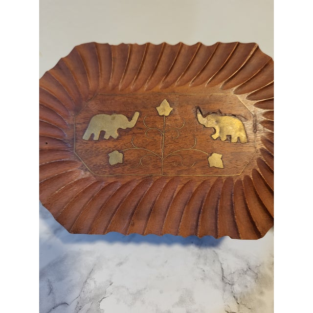 Indian Wooden Spices Box /Jewelry Box For Sale In San Francisco - Image 6 of 14