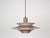 Brown Vintage Aluminum Pendant Lamp by Knud Christensen, 1980 For Sale - Image 8 of 12
