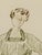 Berthe Duquaine, Figurative Composition, 1950s, Pencil on Paper For Sale - Image 10 of 18