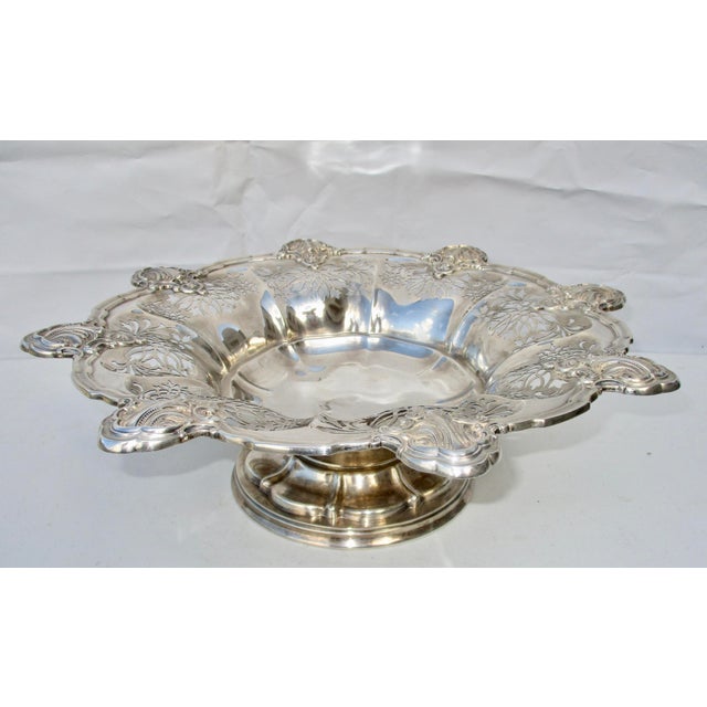 Silver Sterling Silver Antique Serving Dish by Gorham 1909--32 Ounce For Sale - Image 8 of 8