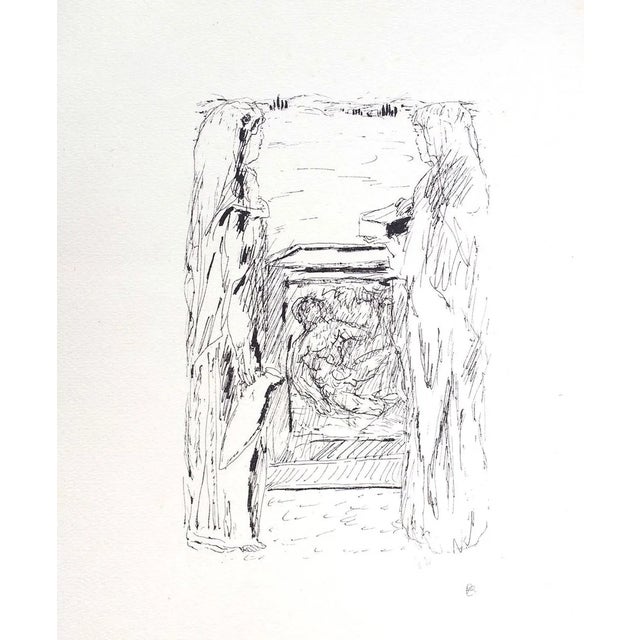 Ceremony - Original Lithograph by Pierre Bonnard - 1930 1930 For Sale