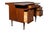 1960s 1960s Mid-Century Mainline Hooker Floating Walnut Desk For Sale - Image 5 of 10