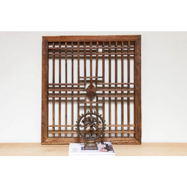 Asian Noeri Asian Lattice Window Panel For Sale - Image 3 of 7