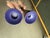 Rare 1960 Verner Panton Vip-302-1 Candlesticks Svend Andersen Denmark Purple Reversible Wood Pair For Sale - Image 15 of 15