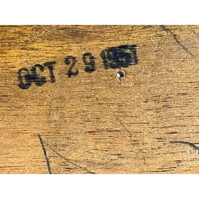 Heywood-Wakefield 1950s Solid Birch Heywood Wakefield Desk For Sale - Image 4 of 8