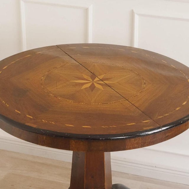 Napoleon III Coffee Table with Inlays, 1890 For Sale - Image 6 of 9