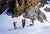 Mountainside Rest by Toni Frissell A group of skiers ponder their journey on the infamous “Haute Route”, Switzerland,...