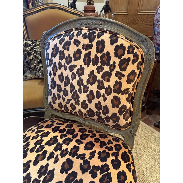 Louis XV Style Armless Chair For Sale - Image 10 of 10