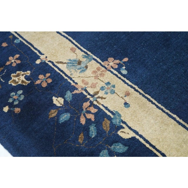 Textile Antique Peking Rug 9'2'' x 11'8'' For Sale - Image 7 of 12