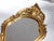 1960s Vintage Gold French Baroque Mirror, 1960s For Sale - Image 5 of 9