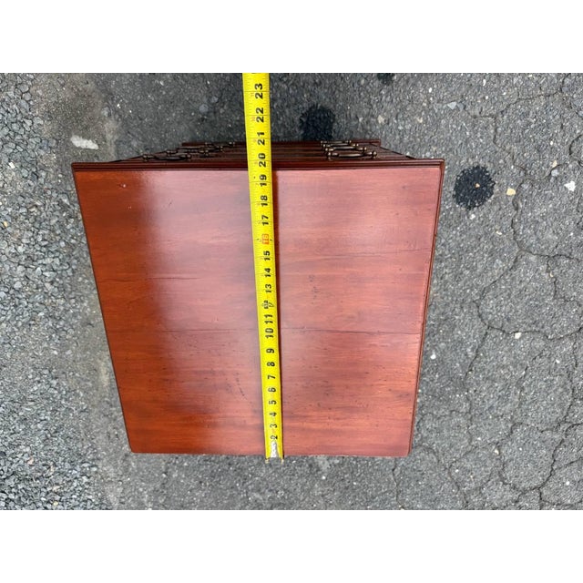 Antique Small Mahogany Chest of Drawers For Sale - Image 15 of 17