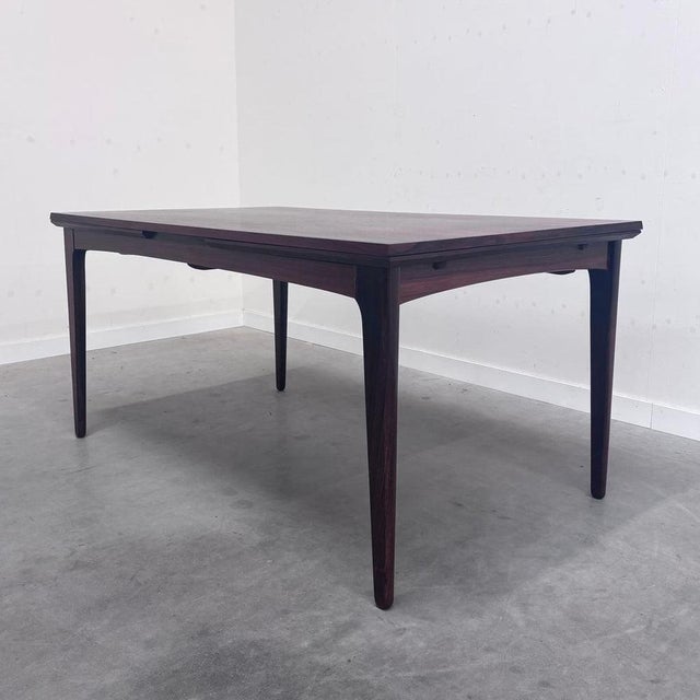 Large Danish Extendable Dining Table, 1960s For Sale - Image 5 of 18
