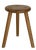 Wood Tripod Stool, 1970s For Sale