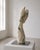 Anatomie De L'envol Sculpture in Felted Wool & Metal by Tina Tictone. Dimensions: W 24 x D 20 x H 107 cm. Materials:...