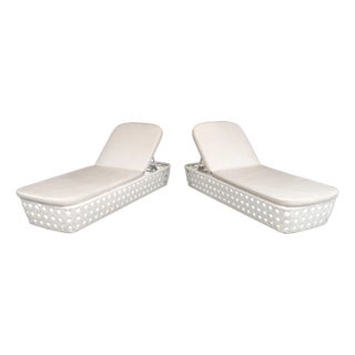 Skyline Design Chaise Longues, Pair For Sale