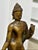 Late 19th Century Antique Bronzed Standing Buddha Statue on Stand For Sale - Image 5 of 12
