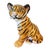 1976 Hollywood Regency Ceramic Studio Artist Signed Tiger Sculpture Figure For Sale