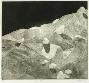 1984 Lindquist Monolith Etching