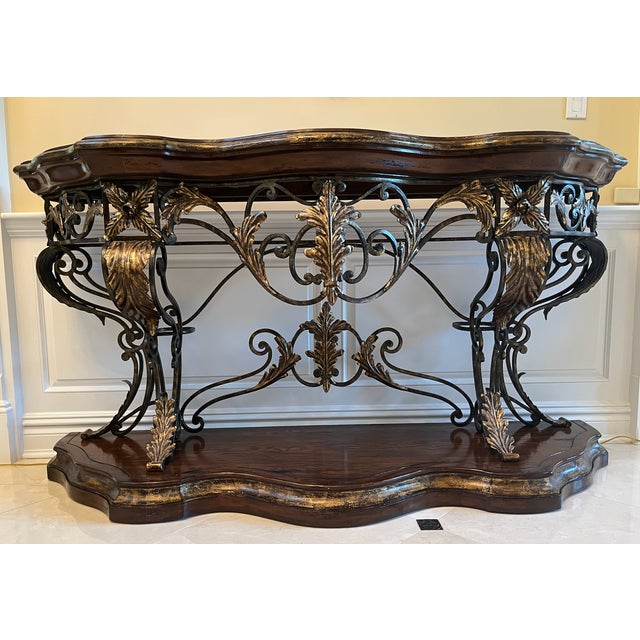 Marge Carson Montpellier Console Table Chairish
