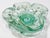 Green Vintage Murano Style Green Swirl Dish For Sale - Image 8 of 9