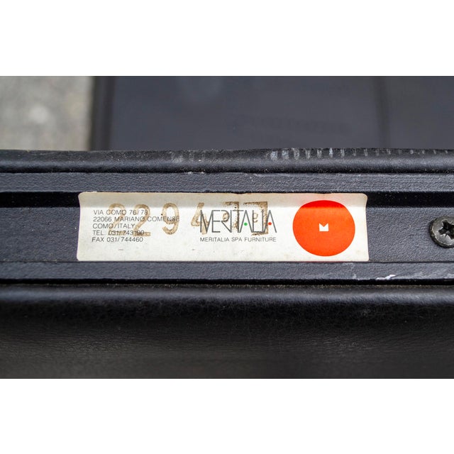 Leather Model Giulietta Chairs by Tobia & Afra Scarpa, Italy, 1988, Set of 4 For Sale - Image 10 of 14