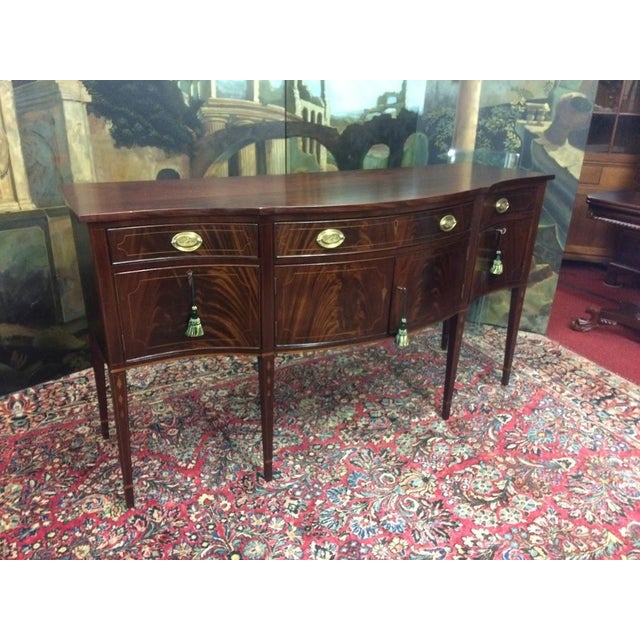Antique Sideboard, Federal Buffet For Sale - Image 6 of 18