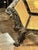 19th C. British Colonial Carved Ebony Chaise For Sale - Image 4 of 10