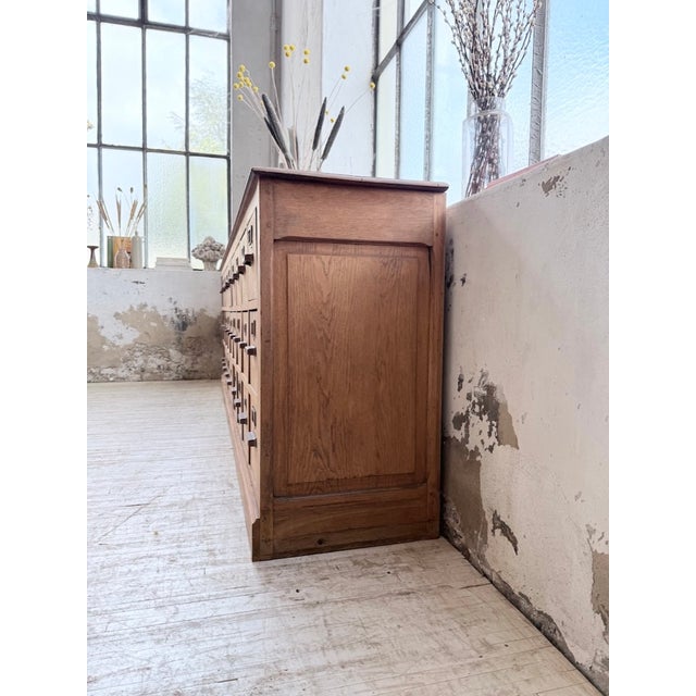 Oak Workshop Cabinet, 1950s For Sale - Image 4 of 18