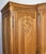 Vintage French Louis XVI Style Oak Four-Door Armoire For Sale - Image 3 of 11