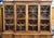 Vintage American Mahogany & Bubble Glass Curio Vitrine Bookcase Breakfront For Sale - Image 10 of 18