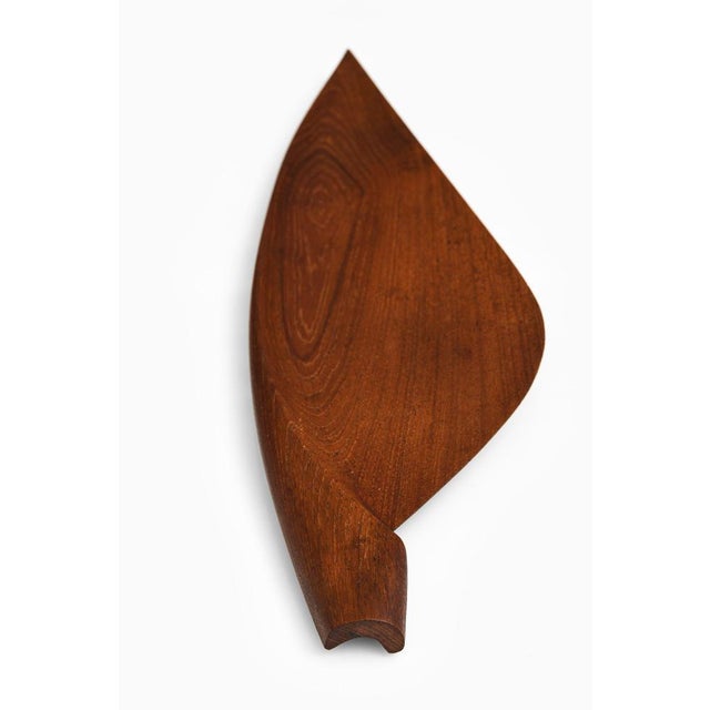 Dish in Teak attributed to Yngve Ekström, 1950s For Sale - Image 3 of 5