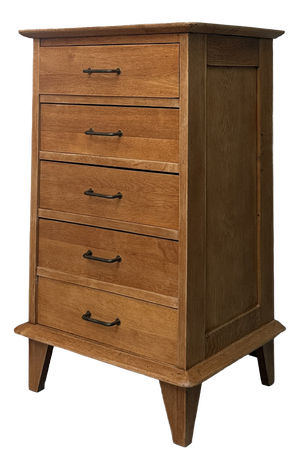 Small Vintage Chest of Drawers in Oak, 1960s