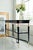 Contemporary Bolier Black Lacquer and Gold-Leaf Console Table by Decca Furniture, 2017 For Sale - Image 3 of 6