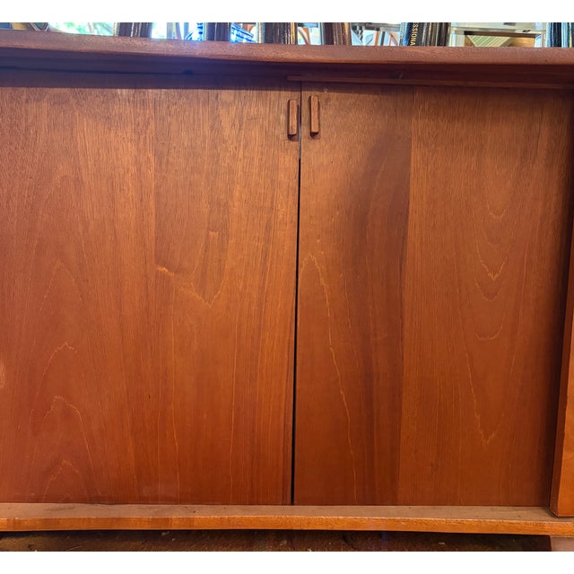 Sculpted Mid 20th Century Live-Edge Walnut Sideboard For Sale - Image 16 of 18