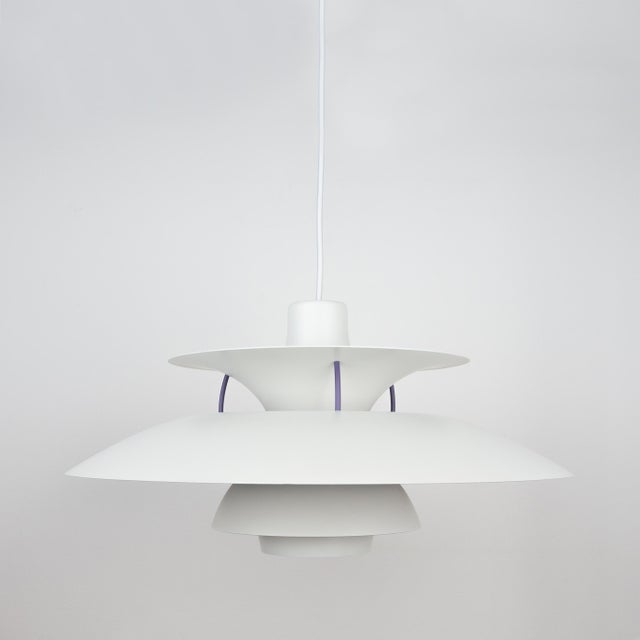 Vintage PH 5 Pendant Lamps by Poul Henningsen for Louis Poulsen, Denmark, 1958, Set of 2 For Sale - Image 15 of 16