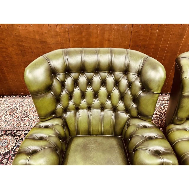 Springvale Chesterfield Woburn Chairs, Set of 2 For Sale - Image 11 of 18