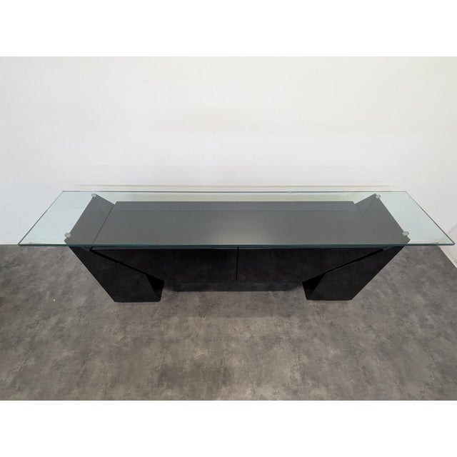 Bar Sideboard by Luigi Gorgonis for Roche Bobois, 1980 For Sale - Image 3 of 12