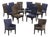 Set of 14 - Christian Liaigre "Barbuda" Dining Chairs For Sale