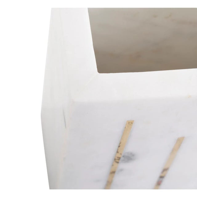 2020s Brunner Medium Marble Vase For Sale - Image 5 of 6